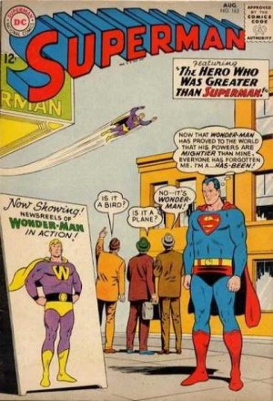 couverture, jaquette Superman 163  - Wonder-Man, the New Hero of Metropolis!Issues V1 (1939 - 1986)  (DC Comics) Comics