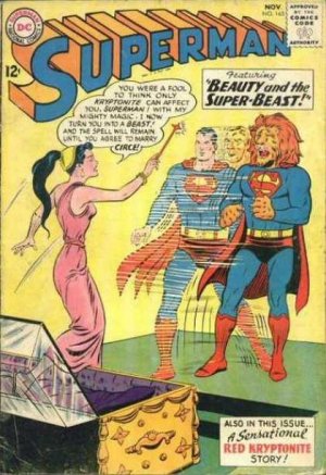 couverture, jaquette Superman 165  - Beauty And The Super-Beast!Issues V1 (1939 - 1986)  (DC Comics) Comics