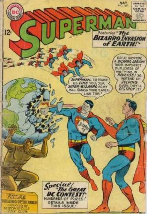 couverture, jaquette Superman 169  - The Bizarro Invasion Of Earth!Issues V1 (1939 - 1986)  (DC Comics) Comics