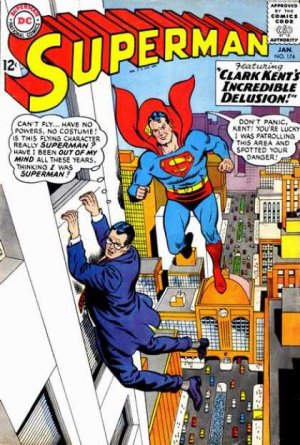 couverture, jaquette Superman 174  - Clark Kent's Incredible Delusion!Issues V1 (1939 - 1986)  (DC Comics) Comics