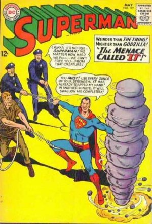 couverture, jaquette Superman 177  - The Menace Called It!Issues V1 (1939 - 1986)  (DC Comics) Comics