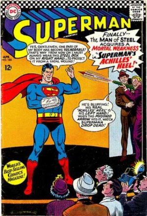 couverture, jaquette Superman 185  - Superman's Achilles' Heel!Issues V1 (1939 - 1986)  (DC Comics) Comics