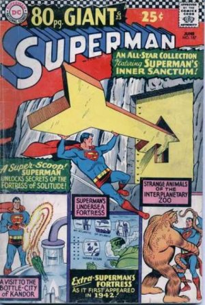 couverture, jaquette Superman 187  - Superman's Inner Sanctum!Issues V1 (1939 - 1986)  (DC Comics) Comics