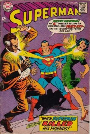 couverture, jaquette Superman 203  - When Superman Killed His Friends!Issues V1 (1939 - 1986)  (DC Comics) Comics