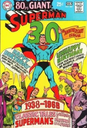 couverture, jaquette Superman 207  - 30th Anniversary IssueIssues V1 (1939 - 1986)  (DC Comics) Comics