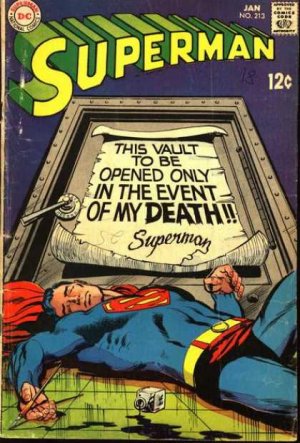 couverture, jaquette Superman 213  - The Most Dangerous Door In The World!Issues V1 (1939 - 1986)  (DC Comics) Comics