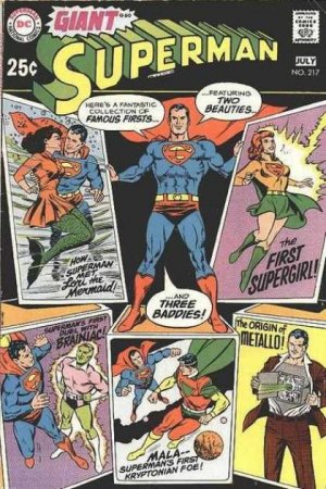 couverture, jaquette Superman 217  - Featuring Famous First Golden Tales!Issues V1 (1939 - 1986)  (DC Comics) Comics