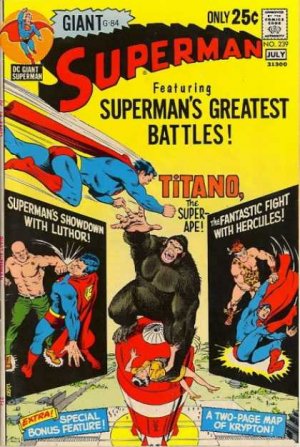 couverture, jaquette Superman 239  - Superman's Greatest Battles!Issues V1 (1939 - 1986)  (DC Comics) Comics