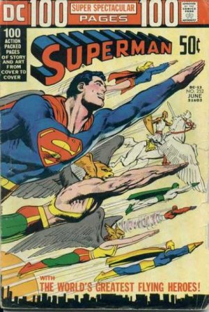 Superman 252 - The World's Greatest Flying Heroes!