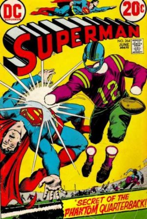 couverture, jaquette Superman 264  - Secret Of The Phantom Quarterback!Issues V1 (1939 - 1986)  (DC Comics) Comics
