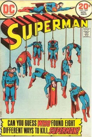 couverture, jaquette Superman 269  - The Secret Of The Eighth Superman!Issues V1 (1939 - 1986)  (DC Comics) Comics
