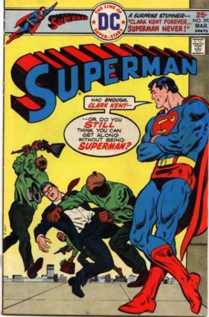 couverture, jaquette Superman 297  - Clark Kent Forever - - Superman Never!Issues V1 (1939 - 1986)  (DC Comics) Comics