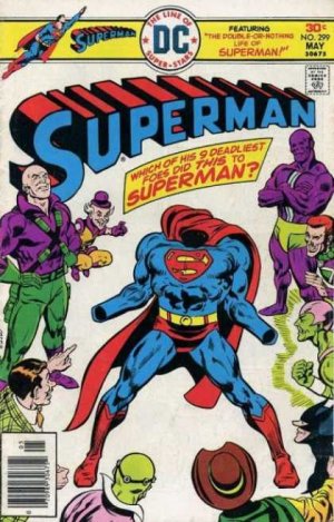 couverture, jaquette Superman 299  - The Double-Or-Nothing Life Of Superman!Issues V1 (1939 - 1986)  (DC Comics) Comics