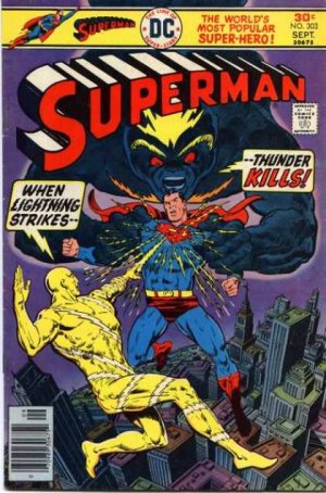 couverture, jaquette Superman 303  - When Lightning Strikes... Thunder Kills!Issues V1 (1939 - 1986)  (DC Comics) Comics