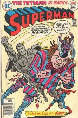 Superman 305 - The Man Who Toyed With Death!