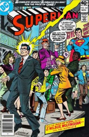 couverture, jaquette Superman 341  - The Man Who Could Cause Catastrophe!Issues V1 (1939 - 1986)  (DC Comics) Comics