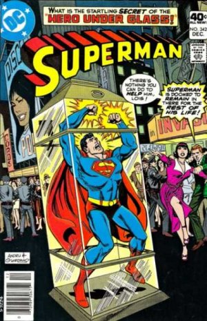 couverture, jaquette Superman 342  - Hero Under Glass!Issues V1 (1939 - 1986)  (DC Comics) Comics