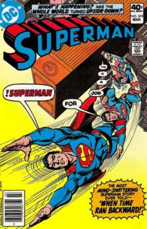 Superman 345 - When Time Ran Backward!