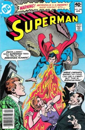 couverture, jaquette Superman 346  - Superman's Streak Of Bad Luck!Issues V1 (1939 - 1986)  (DC Comics) Comics