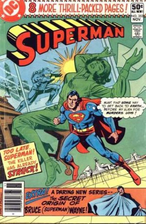 couverture, jaquette Superman 353  - The Fantastic Foe Superman Could Never Meet!Issues V1 (1939 - 1986)  (DC Comics) Comics