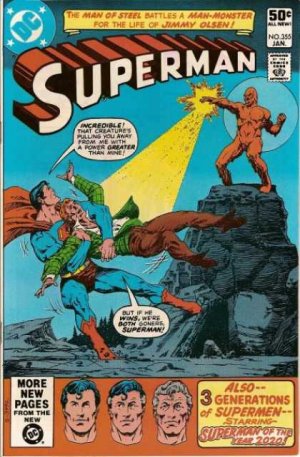 couverture, jaquette Superman 355 Issues V1 (1939 - 1986)  (DC Comics) Comics
