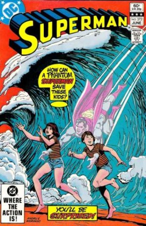 couverture, jaquette Superman 372  - Superman's History-Changing Mission!Issues V1 (1939 - 1986)  (DC Comics) Comics