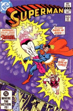 couverture, jaquette Superman 378  - The Man Who Saved The Future!Issues V1 (1939 - 1986)  (DC Comics) Comics