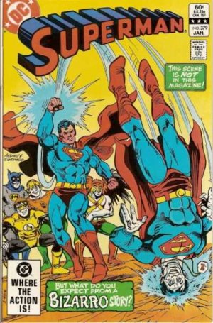 couverture, jaquette Superman 379  - The Bizarro-Buster Is Loose!Issues V1 (1939 - 1986)  (DC Comics) Comics