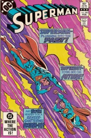 couverture, jaquette Superman 380  - A Mind-Switch In Time!Issues V1 (1939 - 1986)  (DC Comics) Comics