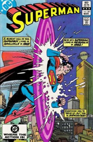 couverture, jaquette Superman 381  - Whose Super-Life Is It Anyway?Issues V1 (1939 - 1986)  (DC Comics) Comics