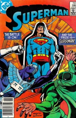 couverture, jaquette Superman 396  - The Battle For Superman's Brain!Issues V1 (1939 - 1986)  (DC Comics) Comics