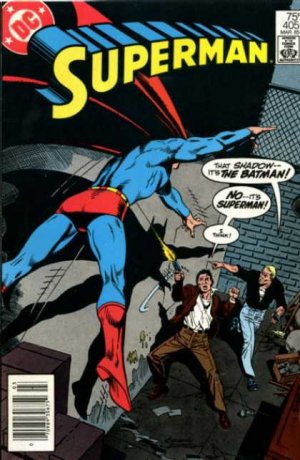 couverture, jaquette Superman 405  - The Mystery Of The Super-Batman!Issues V1 (1939 - 1986)  (DC Comics) Comics