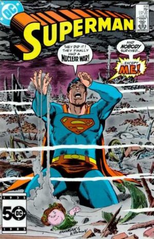 couverture, jaquette Superman 408  - The Day The Earth Died!Issues V1 (1939 - 1986)  (DC Comics) Comics