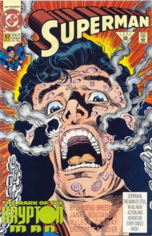 couverture, jaquette Superman 57  - Return of the Krypton ManIssues V2 (1987 - 2006)  (DC Comics) Comics