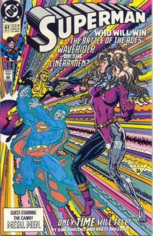couverture, jaquette Superman 61  - Time and Time Again Again!Issues V2 (1987 - 2006)  (DC Comics) Comics