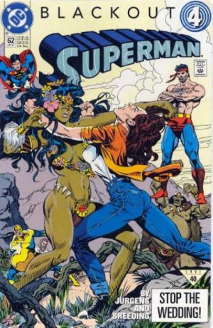 couverture, jaquette Superman 62  - Wedding DazeIssues V2 (1987 - 2006)  (DC Comics) Comics