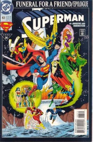 couverture, jaquette Superman 83  - On the EdgeIssues V2 (1987 - 2006)  (DC Comics) Comics