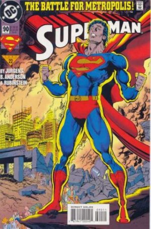 couverture, jaquette Superman 90  - Battle Ground MetropolisIssues V2 (1987 - 2006)  (DC Comics) Comics