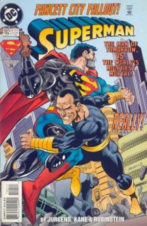 couverture, jaquette Superman 102  - Trading PlacesIssues V2 (1987 - 2006)  (DC Comics) Comics