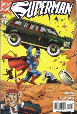 couverture, jaquette Superman 124  - A Hard Days Night!Issues V2 (1987 - 2006)  (DC Comics) Comics