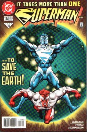 couverture, jaquette Superman 135  - Shattered WorldsIssues V2 (1987 - 2006)  (DC Comics) Comics