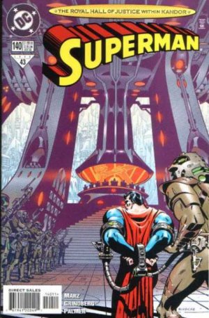 couverture, jaquette Superman 140  - City of the Future Part 3: A City Against ThemIssues V2 (1987 - 2006)  (DC Comics) Comics