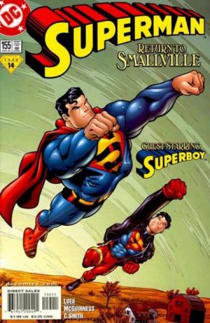 couverture, jaquette Superman 155  - The Private Life of Clark KentIssues V2 (1987 - 2006)  (DC Comics) Comics