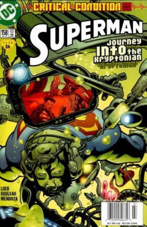 couverture, jaquette Superman 158  - Critical Condition, Part One: Little Big ManIssues V2 (1987 - 2006)  (DC Comics) Comics