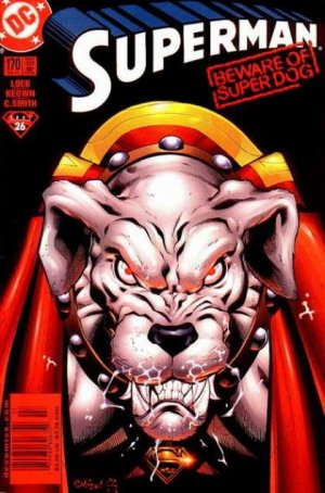 couverture, jaquette Superman 170  - Bad Dog!: A Tale of Krypto the SuperdogIssues V2 (1987 - 2006)  (DC Comics) Comics