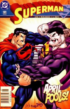 couverture, jaquette Superman 181  - The Mirror Crack'dIssues V2 (1987 - 2006)  (DC Comics) Comics