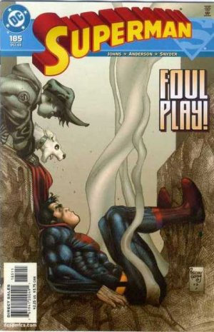 couverture, jaquette Superman 185  - The Second LandingIssues V2 (1987 - 2006)  (DC Comics) Comics