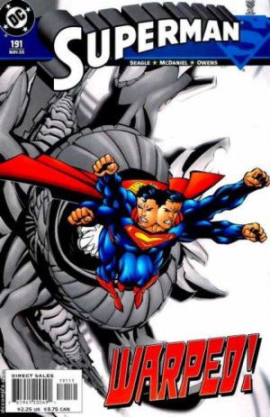 couverture, jaquette Superman 191  - The American WayIssues V2 (1987 - 2006)  (DC Comics) Comics
