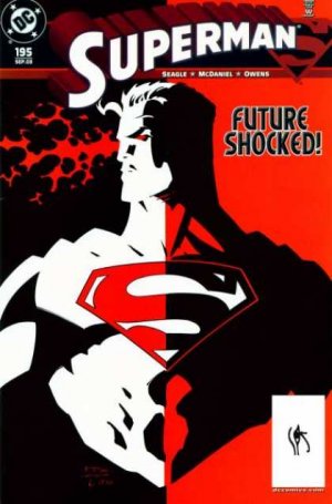 couverture, jaquette Superman 195  - All Our TomorrowsIssues V2 (1987 - 2006)  (DC Comics) Comics