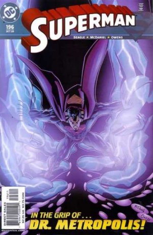 couverture, jaquette Superman 196  - Dr. MetropolisIssues V2 (1987 - 2006)  (DC Comics) Comics
